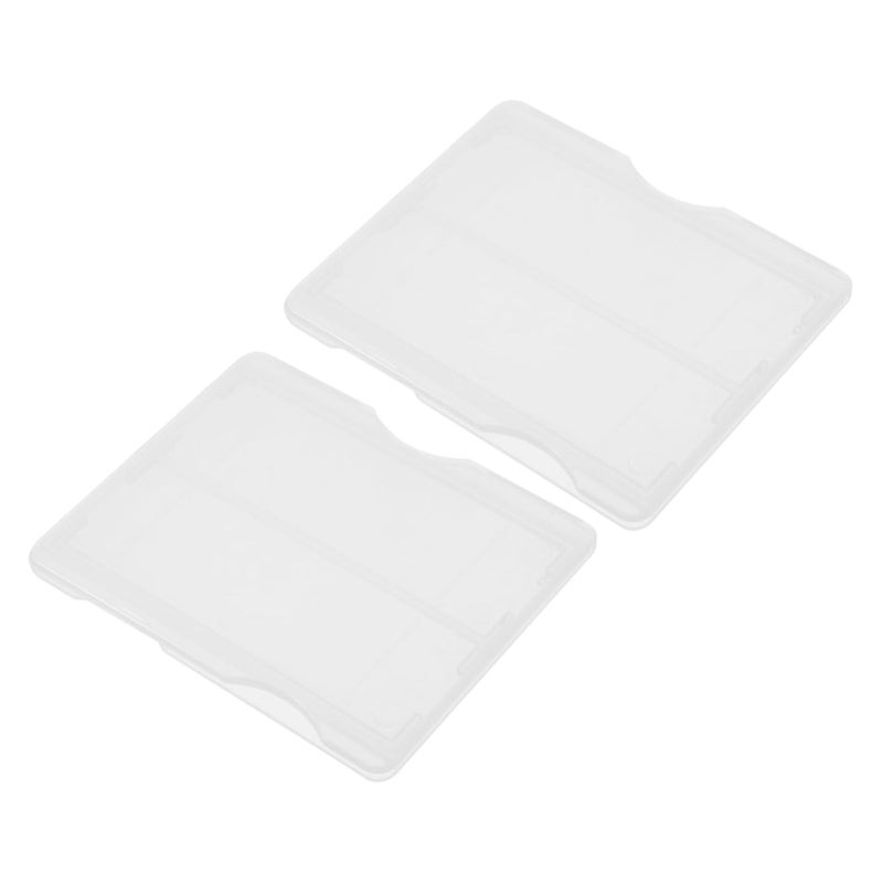 Cabilock 100pcs Microscope Slide Storage Box Stackable Professional Holder - Image 1